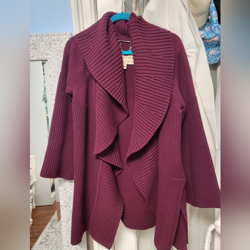 Burberry cowl neck sweater